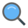Forstørrelsesglas der illustrerer søgning